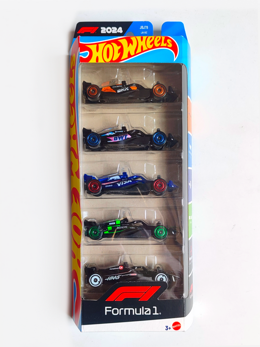Hot Wheels Formula 1 Paquete x5