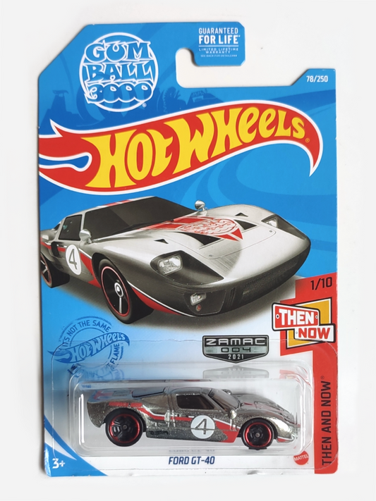 Hot Wheels Ford Gt 40 - Zamac