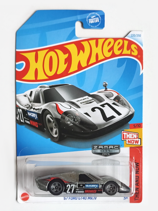 Hot Wheels 67 Ford Gt 40 - Zamac