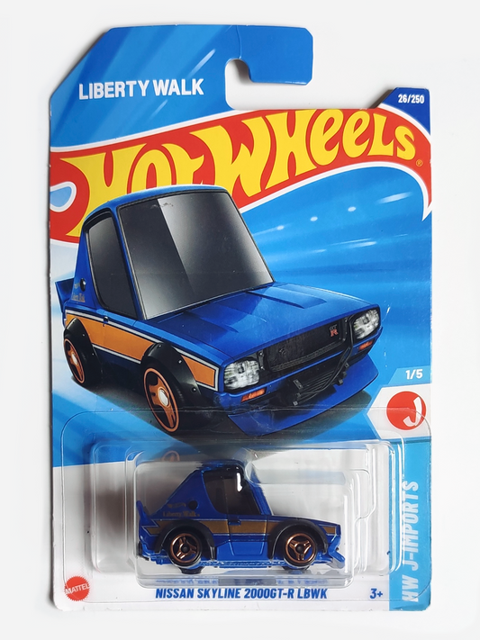 Hot Wheels Nissan Skyline LBWK Tooned - (Tarjeta dañada)