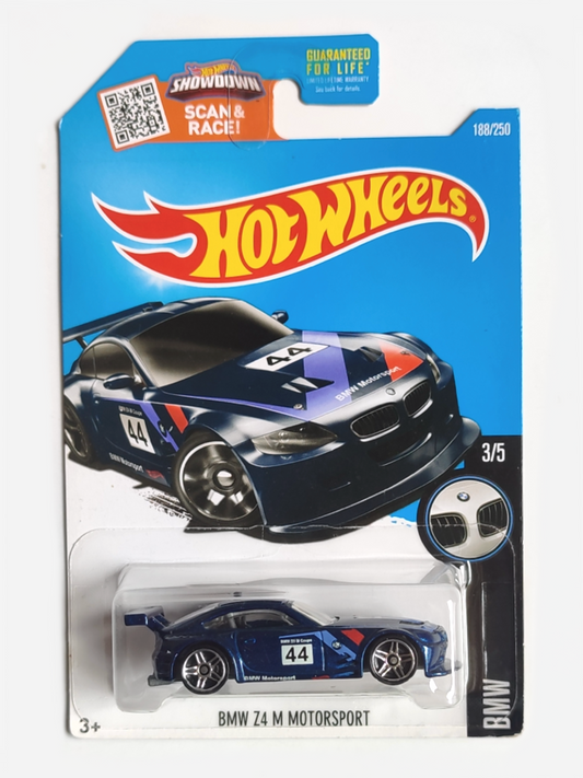 Hot Wheels BMW Z4 M Motorsport - Raro