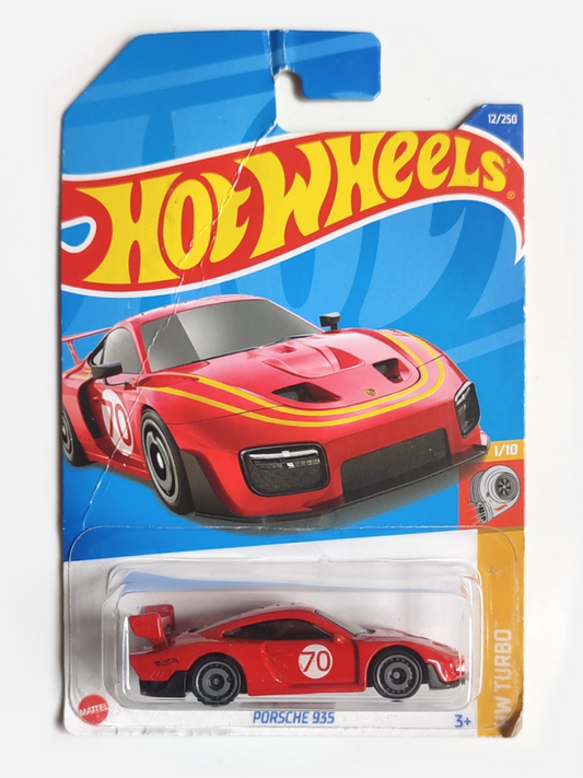 Hot Wheels Porsche 935 - (Tarjeta dañada)