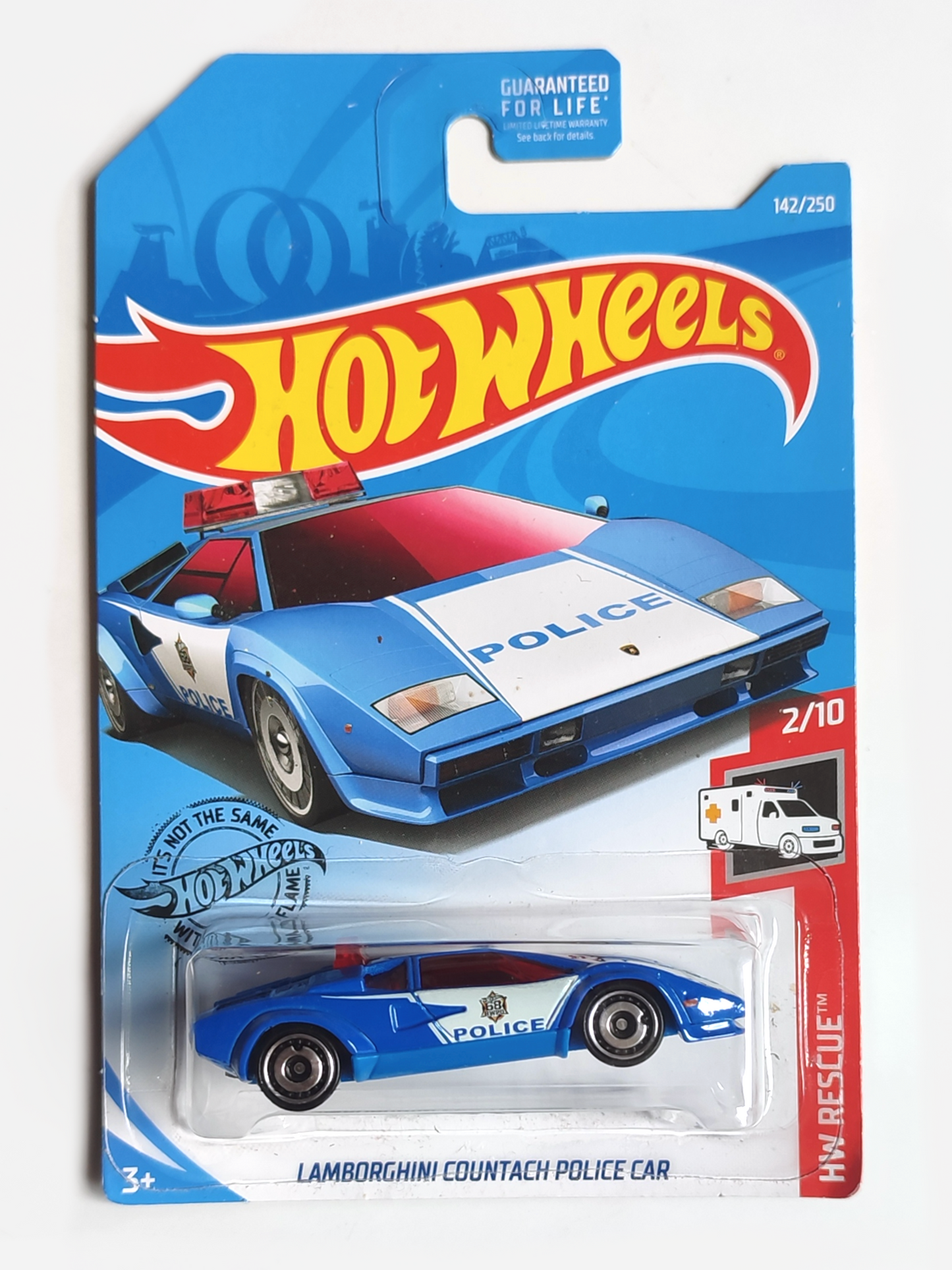 Hot Wheels Lamborghini Countach Police Car - Raro