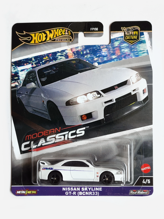 Hot Wheels Premium Nissan Skyline GTR R33