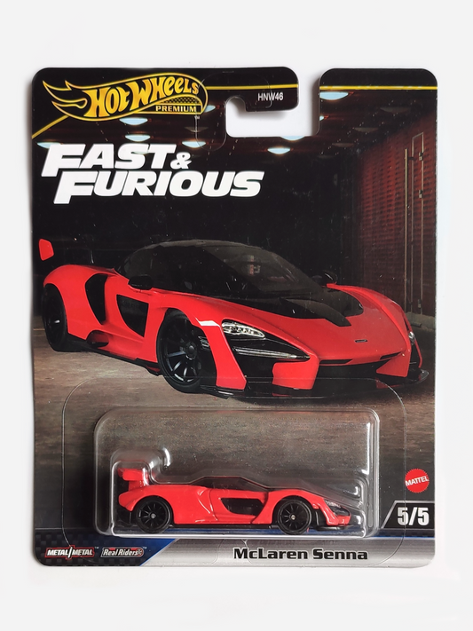 Hot Wheels Premium McLaren Senna