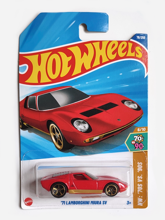 Hot Wheels Lamborghini Miura Sv