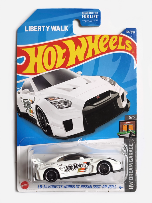 Hot Wheels Nissan Skyline LBWK GTR R35 - (Blíster Imperfecto)