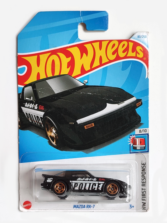 Hot Wheels Mazda Rx-7 - (Tarjeta dañada)