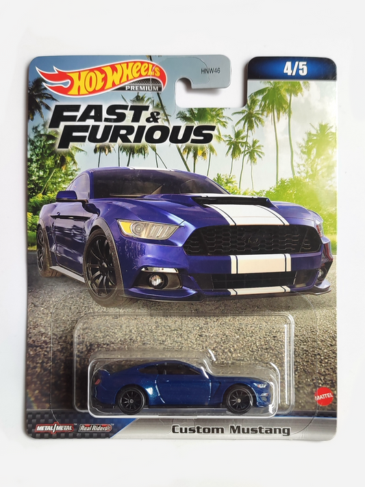 Hot Wheels Premium Custom Mustang