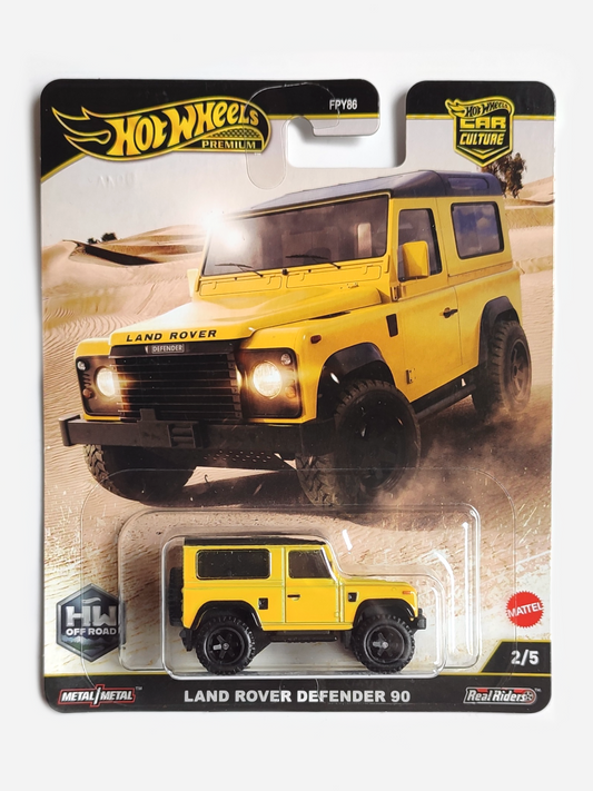 Hot Wheels Premium Land Rover Defender 90